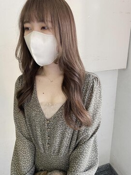 キャンバス バイ ネオリーブ 横浜西口(Canvas by neo.) 韓国レイヤー 顔周りレイヤー ベージュ【sk】