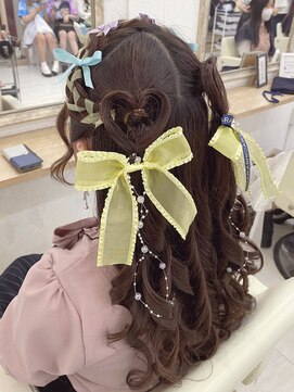 プティクローシェ バイ クオーレ(petite cloche by CUORE) イベントヘア