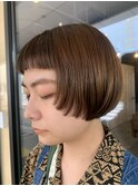 収まり良し!マッシュショートスタイル!