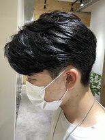 クオル 立川(QOL)&nbsp;ニュアンスパーマセンターパートコンマヘアツーブロック