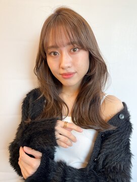 ロンドアジュール 横浜(Lond azur) オリーブグレー/韓国風巻き/レイヤーカット/髪質改善/縮毛矯正