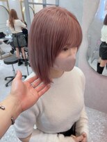 ロンド レア 天神大名店(Lond Le’a) ダブルカラー/インナーカラー/イヤリングカラー/前髪カット/大名