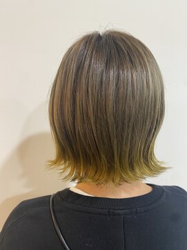 ボサコ 伊予店(Bosaco) ボブ×裾カラー