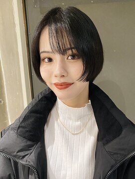 ロジ(loji) リップラインのショートボブ