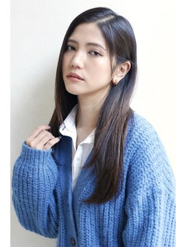 アイニティ 江坂(Inity) ［Inity］高濃度水素カラー×ロング[髪質改善/江坂/縮毛矯正]