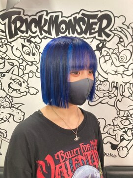 トリックストア(TRICK STORE) 【心斎橋】【インナーカラー】アンブレラカラー ボブ