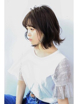 ニスル センター南店(NISURU） 似合わせカット/大人ガーリー/ダークアッシュ/着物/センター南