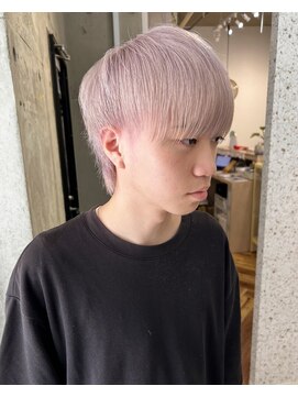 ラニヘアサロン(lani hair salon) ホワイトカラー/ハイトーン/ケアブリーチ/メンズ/ダブルカラー