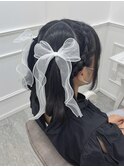 王道可愛い*あみカチュハーフツイン*新井