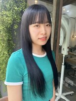 カゼ ダイカンヤマ Kaze DAIKANYAMA&nbsp;韓国アイドル風ぱっつんロング