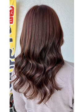 フリー(Free) シークレットハイライト◎ピンクブラウンカシスピンク