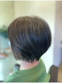 丸みショート