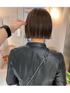 サンド 鹿児島中央(sand) @sei___sandインナーカラー/ショート/ボブ/鹿児島中央駅