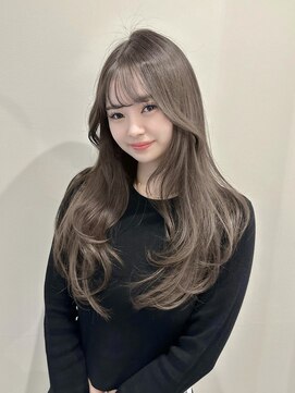 ユニコ(unico) 透明感/ハイトーン/韓国風/レイヤー/小顔カット