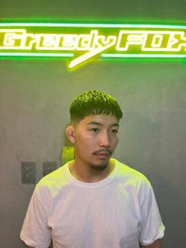 グリーディーフォックス 代々木(Greedy FOX) 波巻き/ハイライト/マッシュパーマ/ウルフ[シェービング]