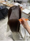 髪質改善カラー×地毛風ナチュラルカラー