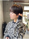 20代30代40代50代/丸みショート/クビレ/前髪あり/表参道