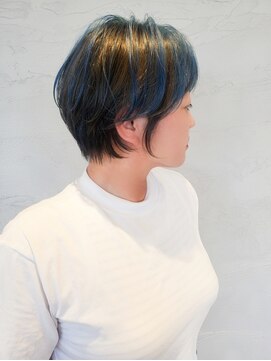 フォーカス 南流山店(FOCUS) エメラルドグリーン×ブルーアンブレラ