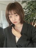 レイヤーカット　フェイスレイヤー　顔まわりレイヤー
