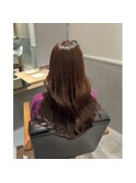 似合わせカットくびれヘアモテ髪くせ毛風カール