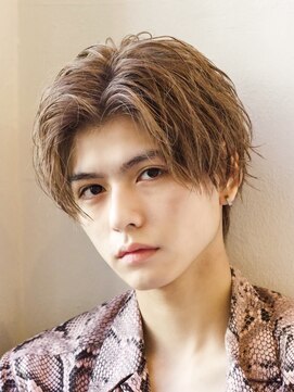 オーシャントーキョー(OCEAN TOKYO) メンズパーマツイスパ波巻きスパイラルマッシュセンターパート