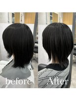 ヘアサロン ドットプラス 町田店(dot. plus)&nbsp;【三輪 紗弓】ウルフメンテナンス