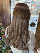 ユニコヘア(unico hair) オリーブベージュ×ウェーブ