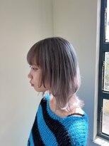 エクファ ヘア シェリル 草津 南草津店(ex-fa hair cherir) 黒髪ボブルフネビージュ小顔ワンレンスペインカール