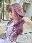 【Feria松山】くすみピンクベージュ/くすみピンク