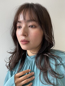 インセプション 銀座(INCEPTION) ミディアムレイヤー/面長/絶壁解消/30代/40代/50代/くびれ