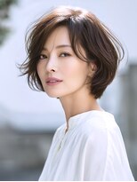 アルトリスト(Altruist Aging×HAIR&SPA)&nbsp;★ダークアッシュ大人ガーリーボブ着物似合わせカット/髪質改善