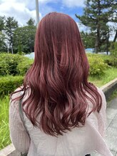 アース オーセンティック 新浦安店(EARTH Authentic) プリーチなしピンクカラー
