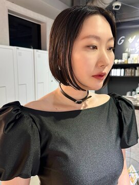 シェノン 心斎橋(CHAINON) ボブ/ミニボブ/切りっぱなしボブ/ワンレン/黒髪