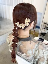 ビルド(build)&nbsp;ヘアアレンジ/ヘアセット/編み下ろし/韓国/新越谷/南越谷