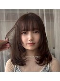 ハイライトバレイヤージュダブルカラーケアブリーチ20代30代40代