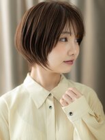 カバーヘア ブリス 志木南口駅前店(COVER HAIR bliss)&nbsp;□似合わせカット丸みショートマッシュボブ406-2志木20代30代