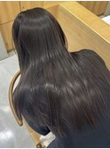 ＊黒髪ストレートロングレイヤーミディアム髪質改善ストレート