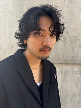 ベター(better) メンズシャドウパーマ波巻きパーマスパイラルパーマ