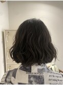 ボブふんわりパーマ