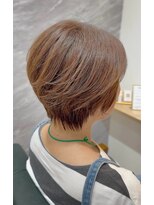 ハロー 池田店(Hollow)&nbsp;【丸みショート/白髪ぼかし/脱白髪染め】石橋/池田/箕面