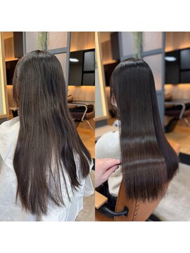 ナチュラル 古川店(Natural) 古川 大崎市 縮毛矯正 髪質改善 トリートメント 艶髪カラー