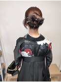 袴着付け＋ヘアセット