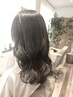 【カラー/明るさ抑えて透明感UP】グレージュカラー ¥14500