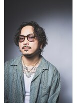 ノマド 長堀橋(Nomad)&nbsp;スパイラルパーマ×センターパート