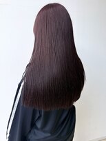 ロックス バイ マグ 松本(rocks BY MAG)&nbsp;ブリーチなしダブルカラーピンクブラウン大人可愛いロング透明感