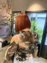 シー(Ciii)&nbsp;Stylistイケダ>>オレンジボブ
