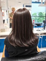 パラッチ 西宮店(Palacchi) 透明感ピンクブラウンのロングスタイル