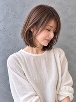 ラベルムバイエーケー(La Belleme by AK)&nbsp;顔まわり軽めの大人ボブ