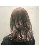 アンド バイ ヘアサロン(AND by hair salon) グレージュカラー