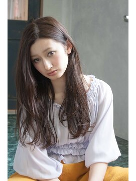 ヘアサロン ビータ(Hair salon BITA) ソフトラベンダーグレージュ☆セミロング